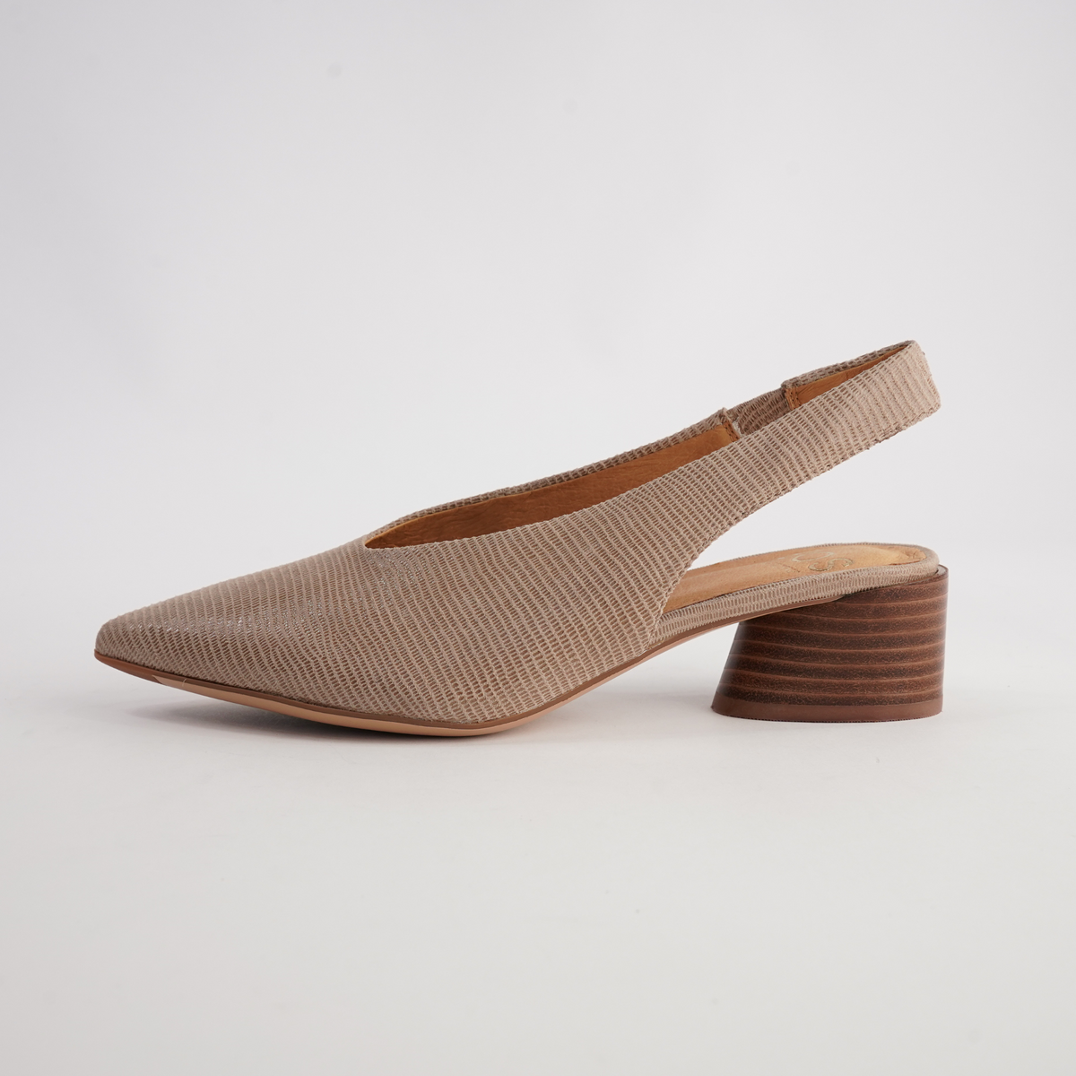 Hatti Sand Leather Heels