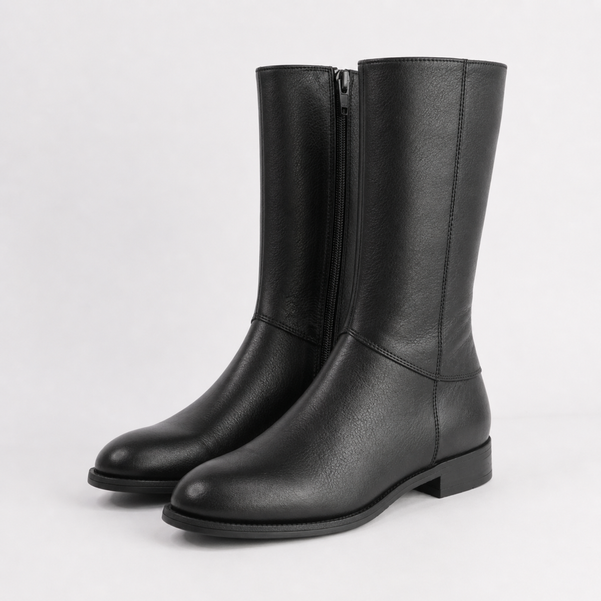 Gas Black Calf Boots - SALA | Shouz