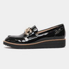 Ozama Black Patent Leather Loafers