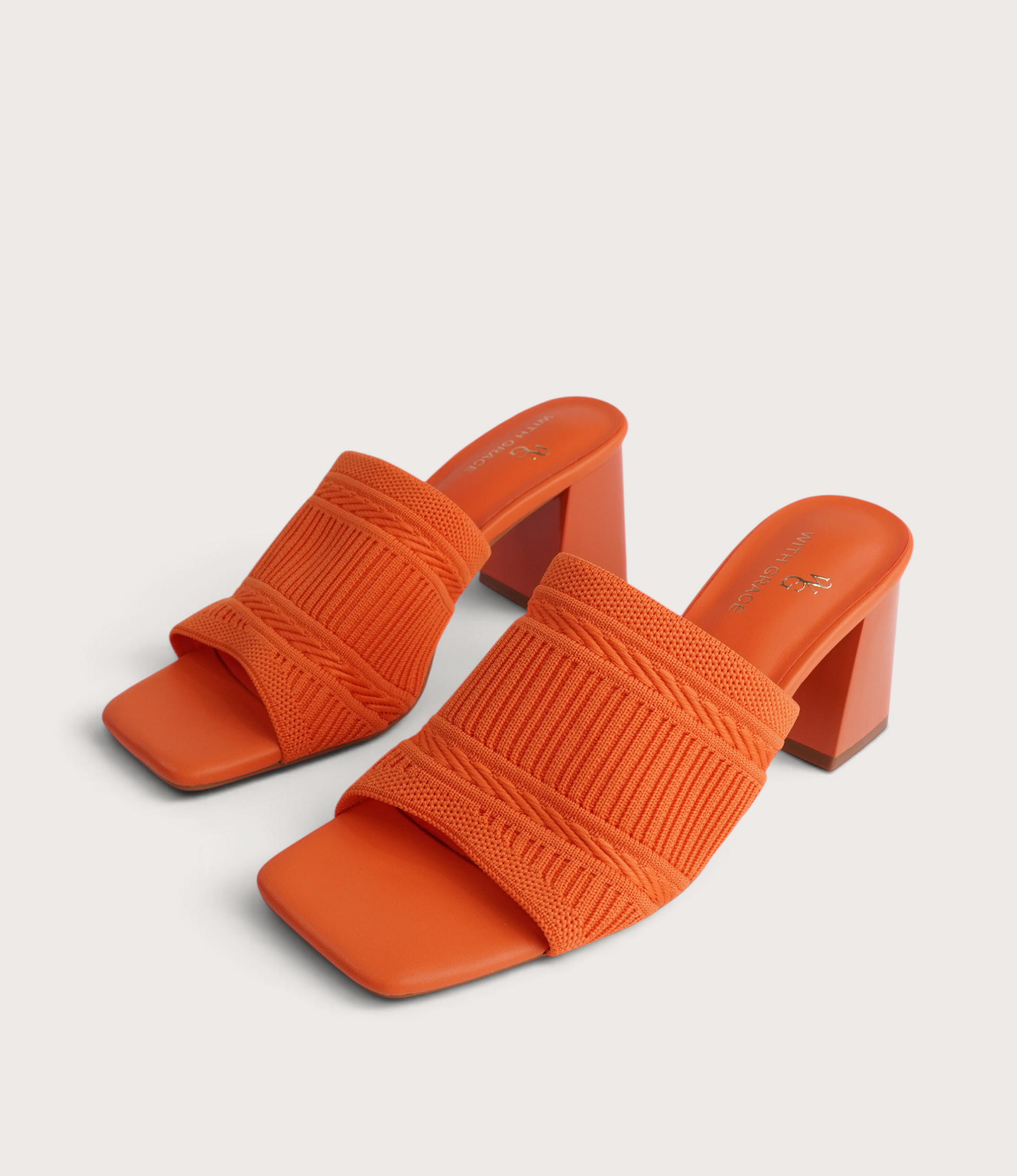 Kaia Orange Heels