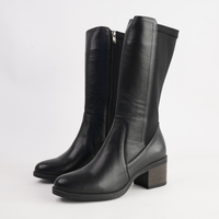 Brody Black Boots - SALA | Shouz