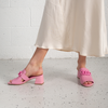 Adder Candyfloss Leather Heels