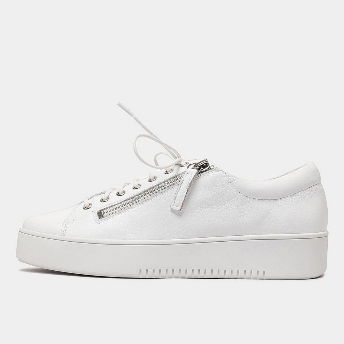 Laila White Leather Sneakers - DJANGO AND JULIETTE | Shouz