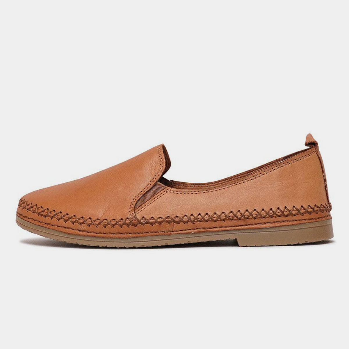 Siarra Coconut Leather Flats - SALA | Shouz