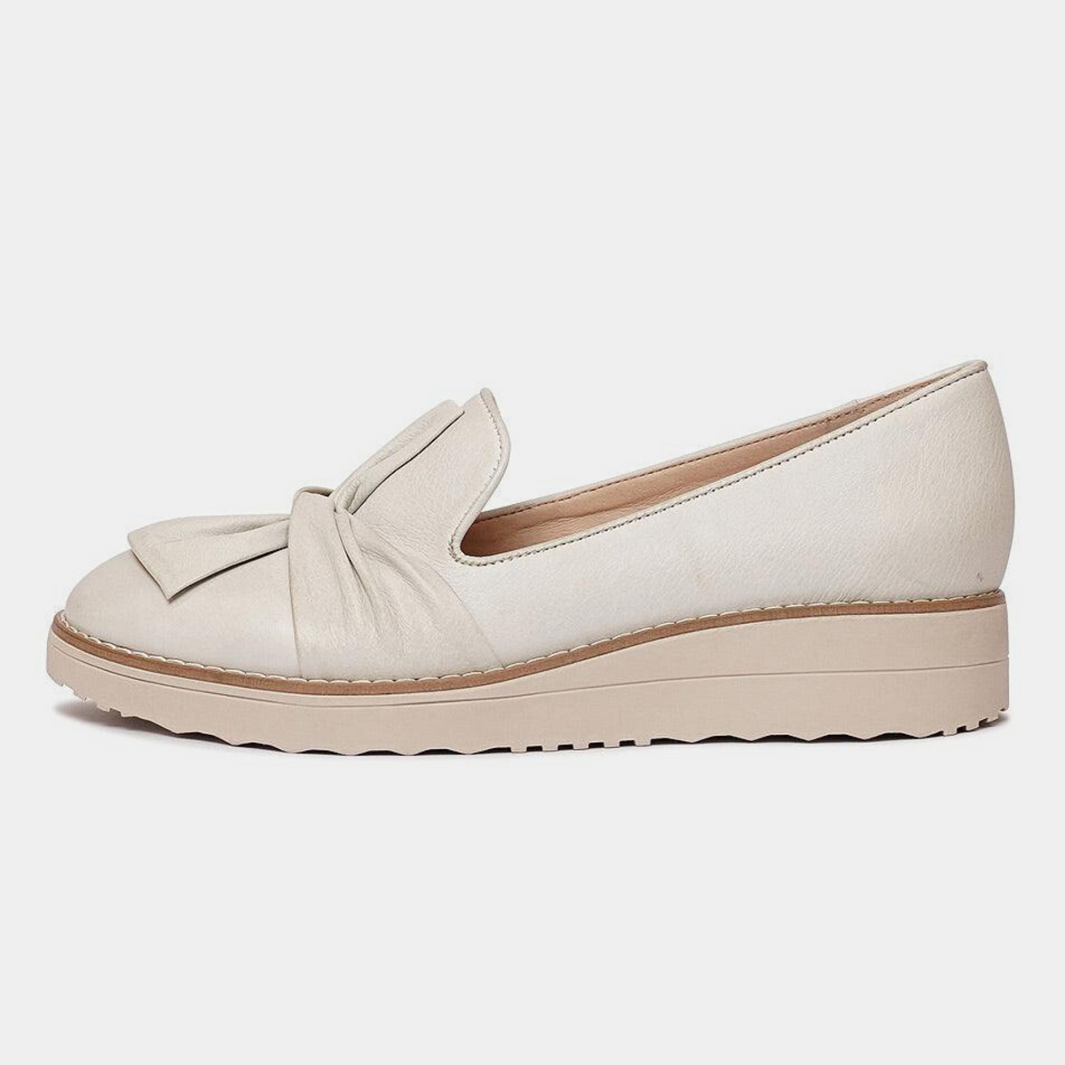 Oclem Almond Leather Loafers - TOP END | Shouz