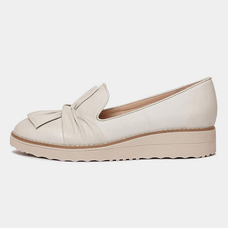 Oclem Almond Leather Loafers