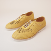 Derby Open Weave Sunshine Lace Up Flats