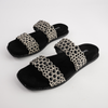 Yerba Black/ Gold Multi Slides