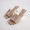 KL7040001 Nude Patent Wedges