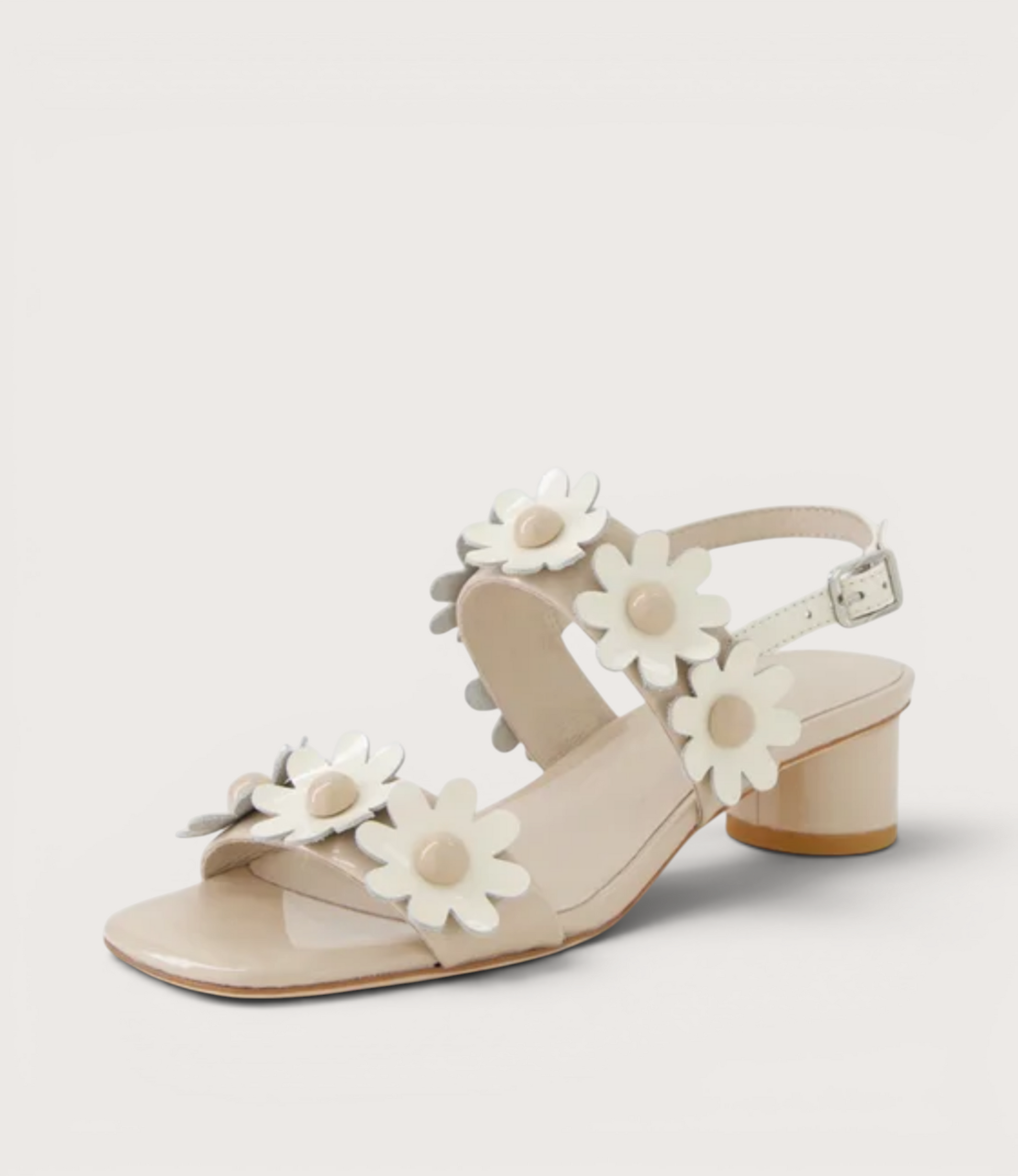 Hatsyl Nougat Patent Heels