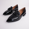 Elgin Black Patent Leather Loafers