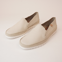 Nuria Crudo Leather Espadrilles