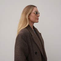 Natalia Ecru Sunglasses
