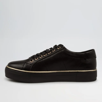 Froggy Black Leather Sneakers - DJANGO AND JULIETTE | Shouz