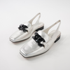 Randal Siver/ Black Leather Loafers