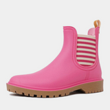 Laurina Fuschia Stripe Gumboots