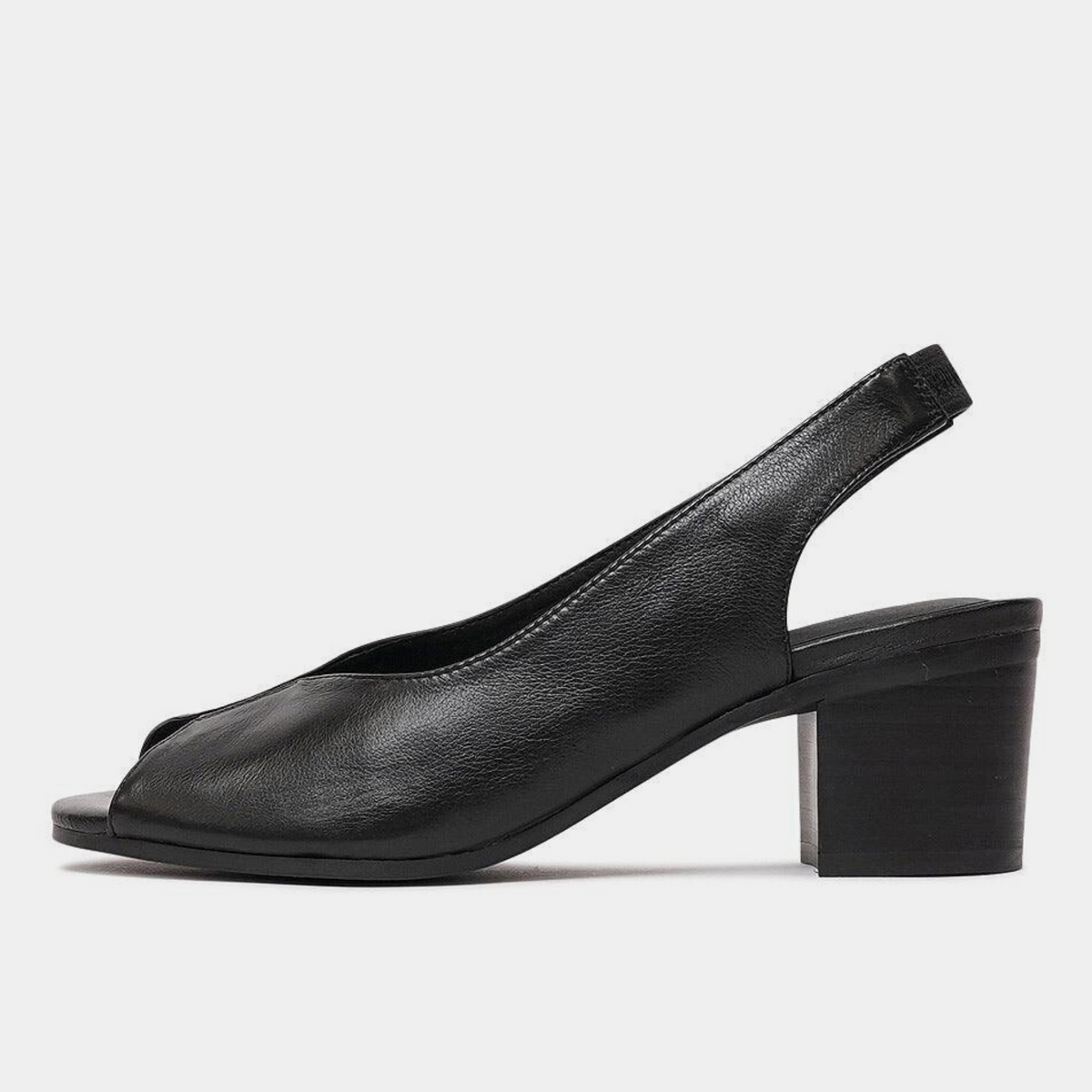 Blade Black/ Black Leather Heels - DJANGO AND JULIETTE | Shouz
