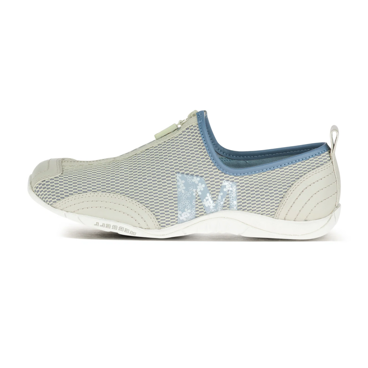 Barrado Silver Sea Fabric Sneakers
