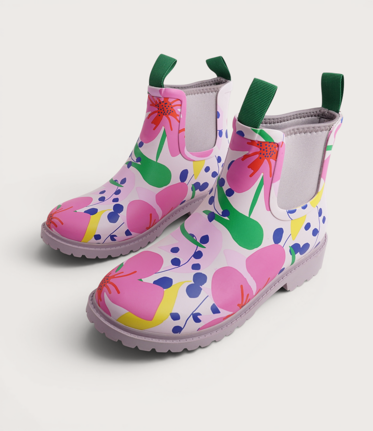 Splashy Floral Gumboots