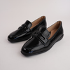 Samantha Black Patent Loafers