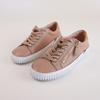 Jonza Latte Leather Sneakers