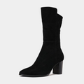 Aisley Black Suede Boots