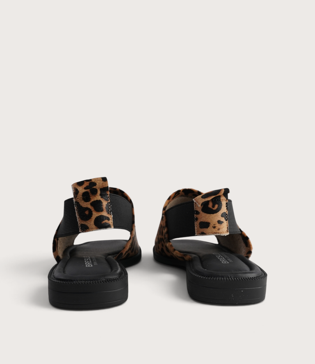 Snob Leopard Leather Flats