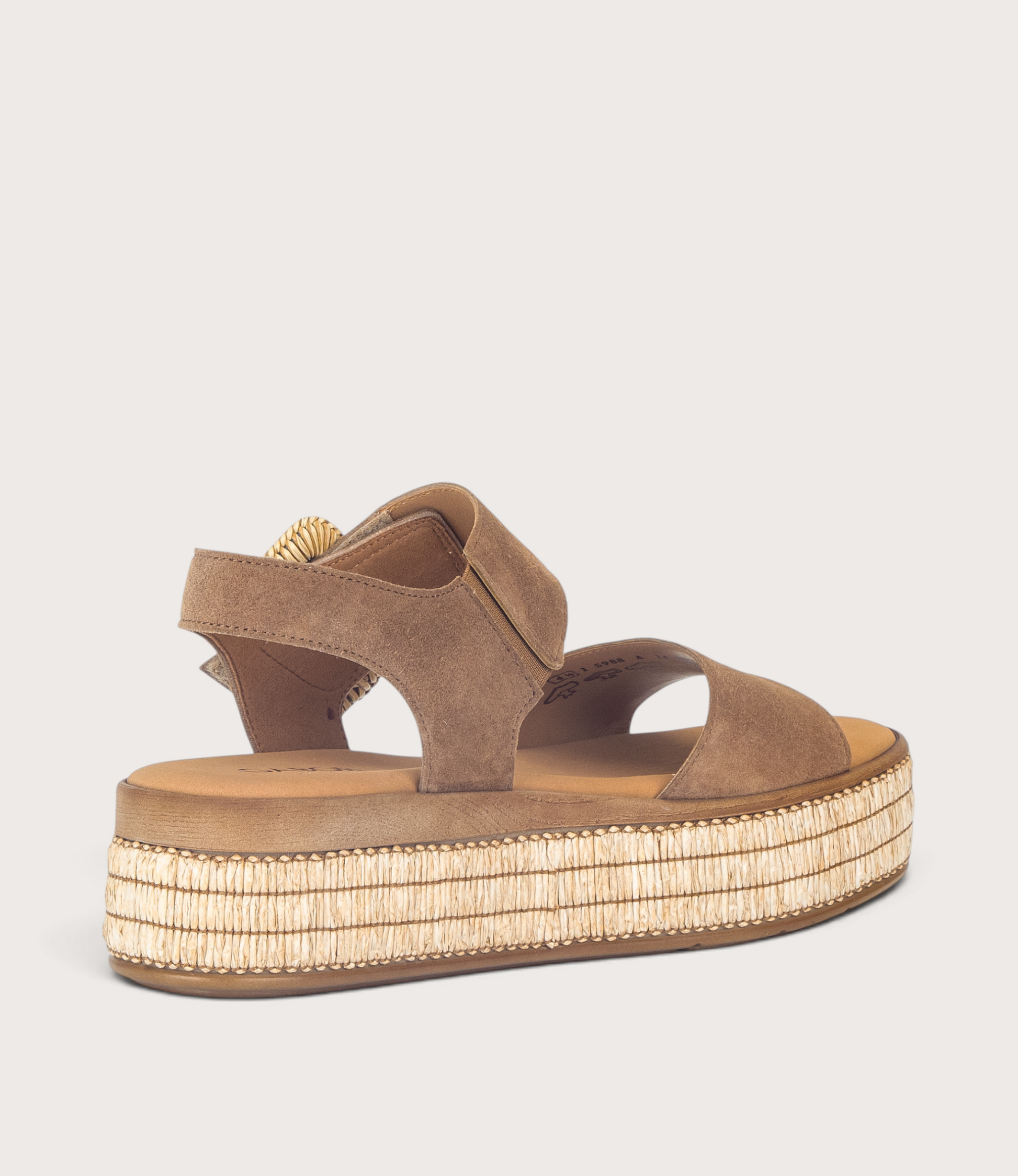 Crimson Peanut Suede Sandals