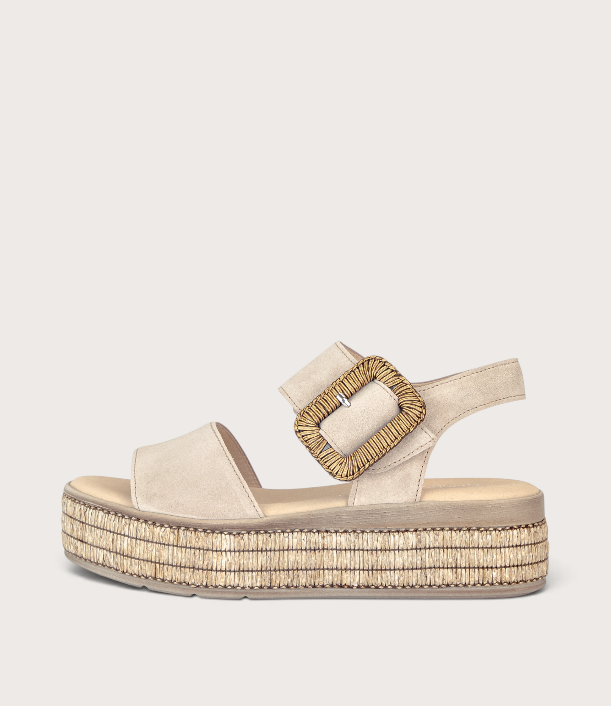 Crimson Abetone Suede Sandals