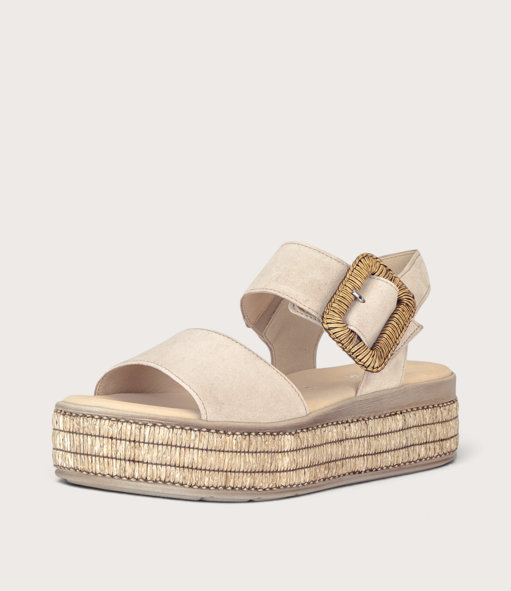 Crimson Abetone Suede Sandals