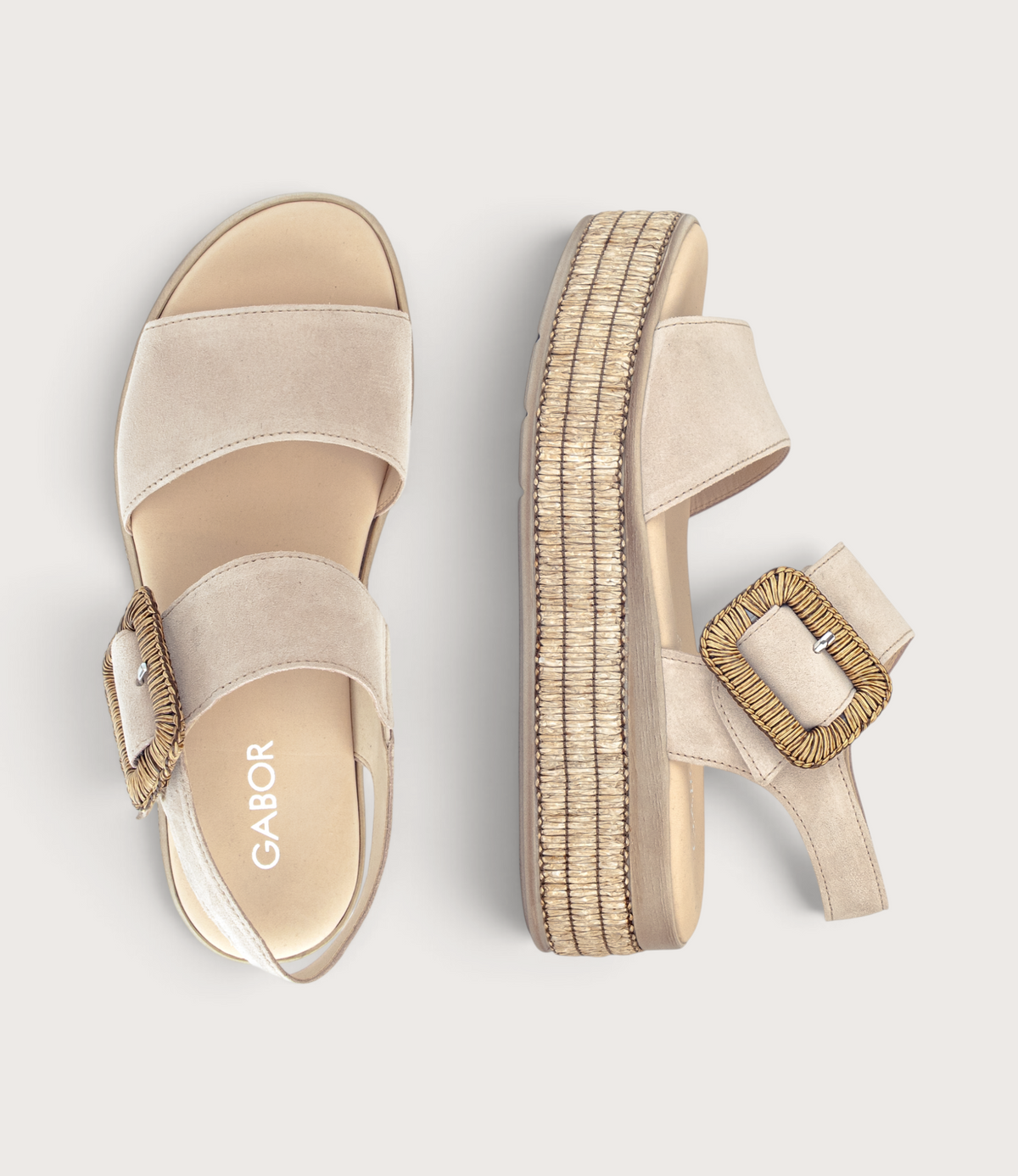 Crimson Abetone Suede Sandals