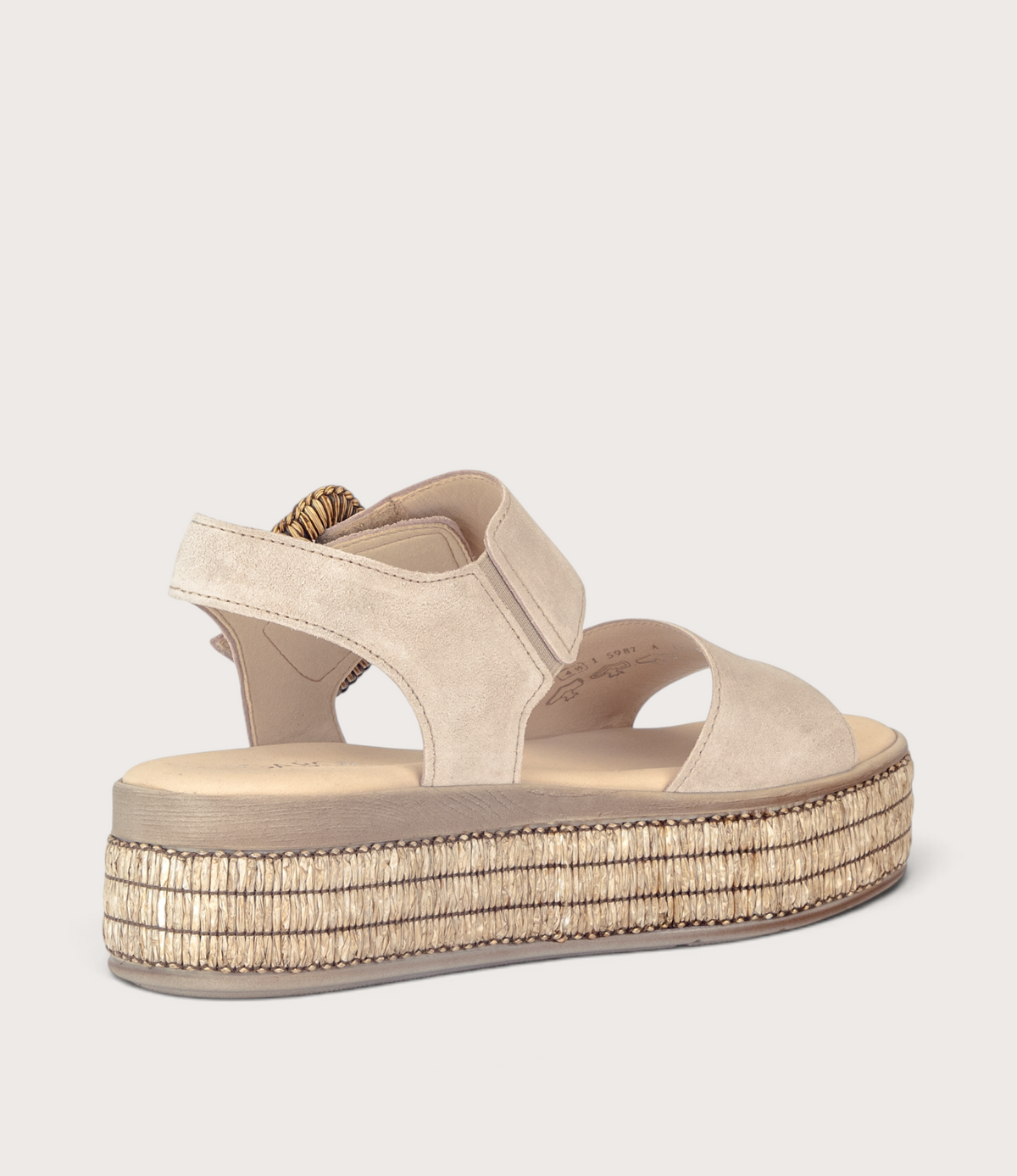 Crimson Abetone Suede Sandals
