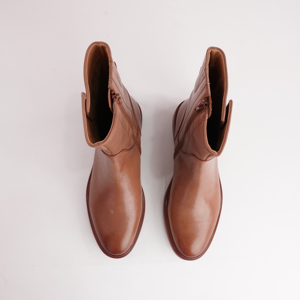 Blanca Brandy Leather Boots