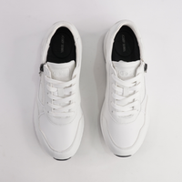 Ellie 06 White Leather Sneakers