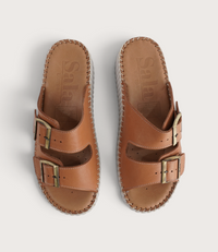 Solena Coconut Leather Slides