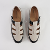 Baytown Black Patent/ Almond Leather Sneakers