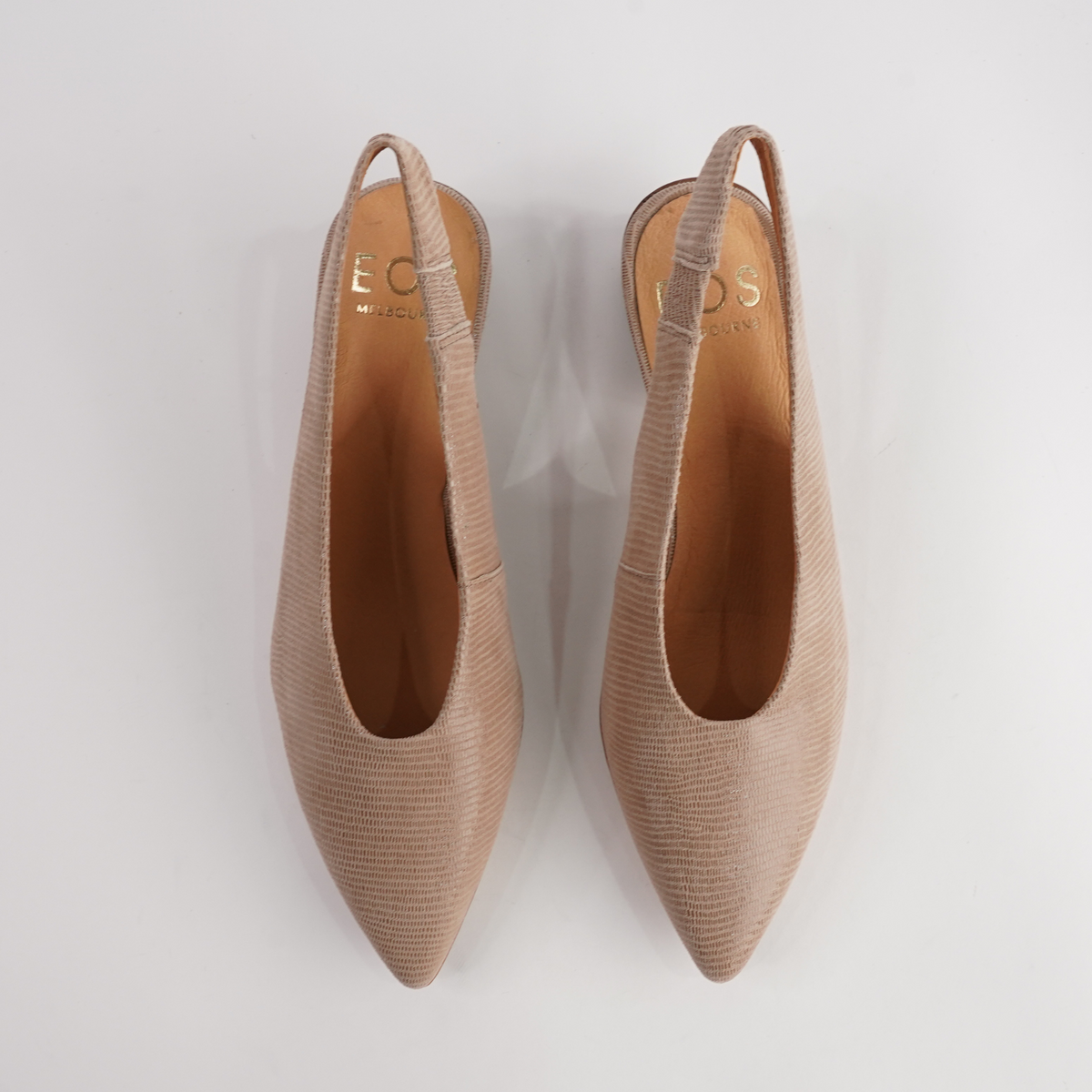 Hatti Sand Leather Heels