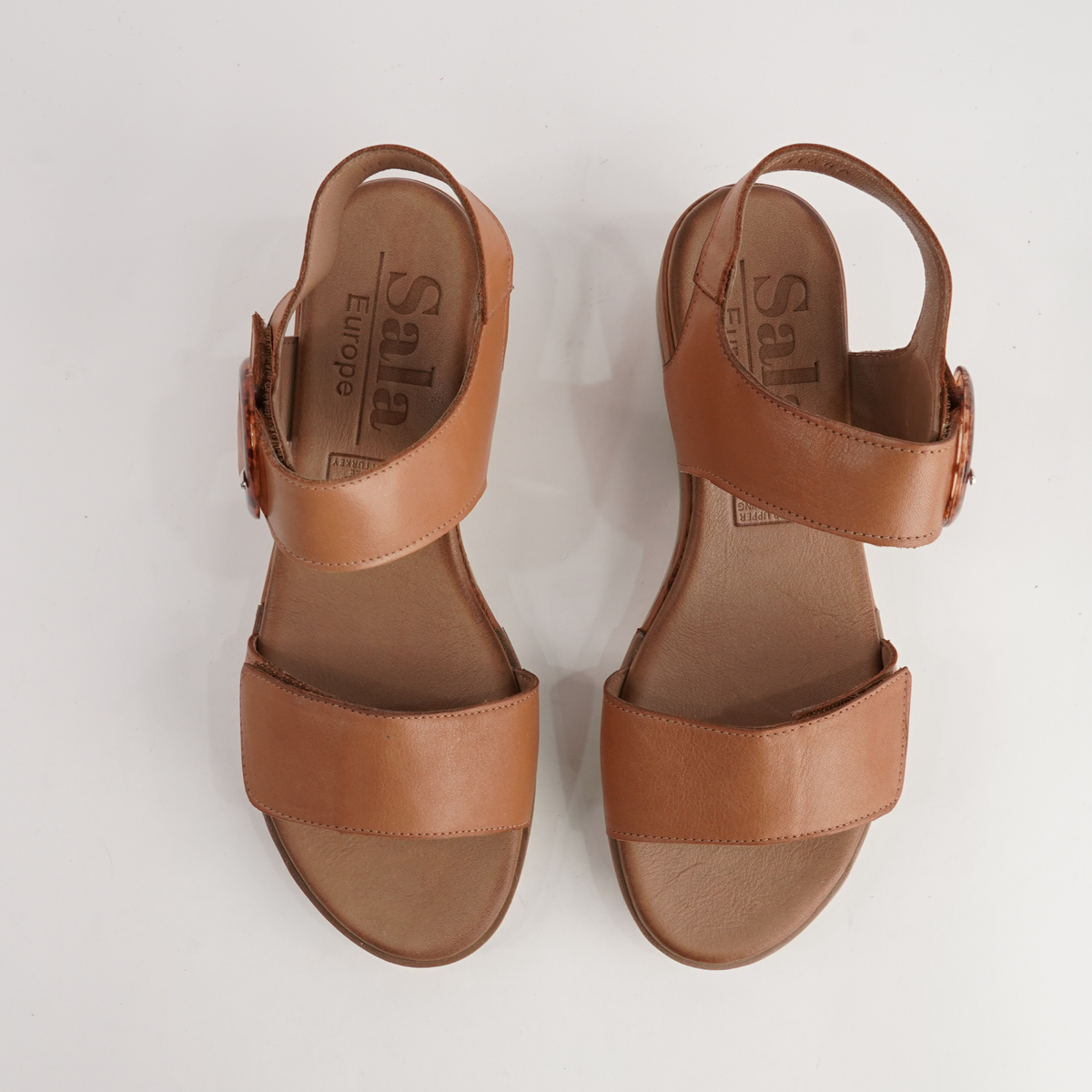 Diana Coconut Leather Sandals - SALA | Shouz