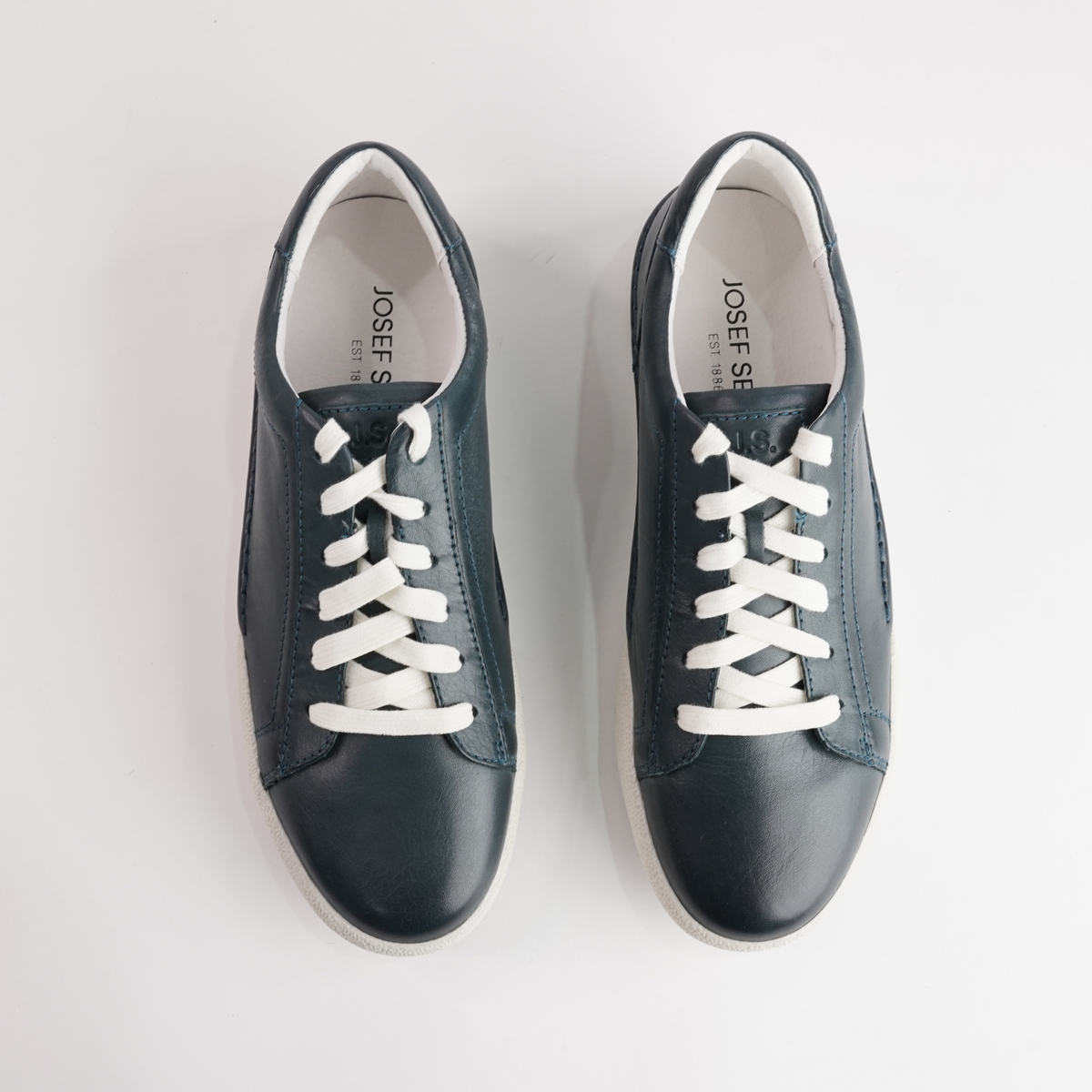 Claire 01 Ocean Leather Sneakers - JOSEF SEIBEL | Shouz