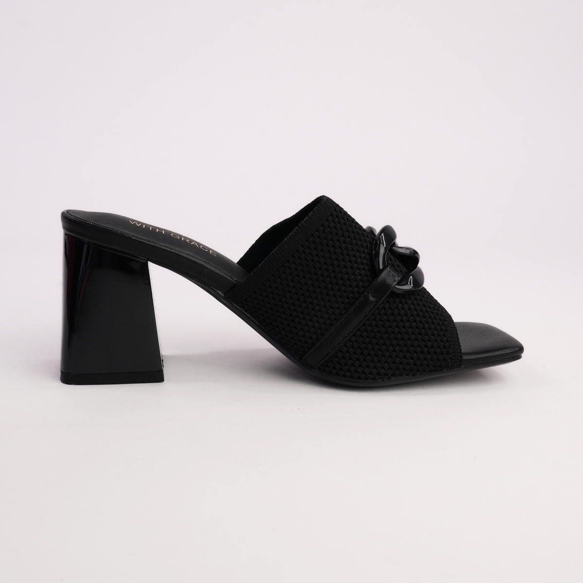 Kolie Black Heels - WITH GRACE | Shouz
