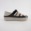Baytown Black Patent/ Almond Leather Sneakers