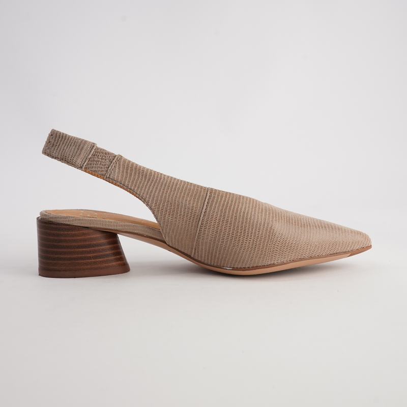 Hatti Sand Leather Heels