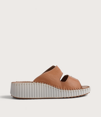 Solena Coconut Leather Slides