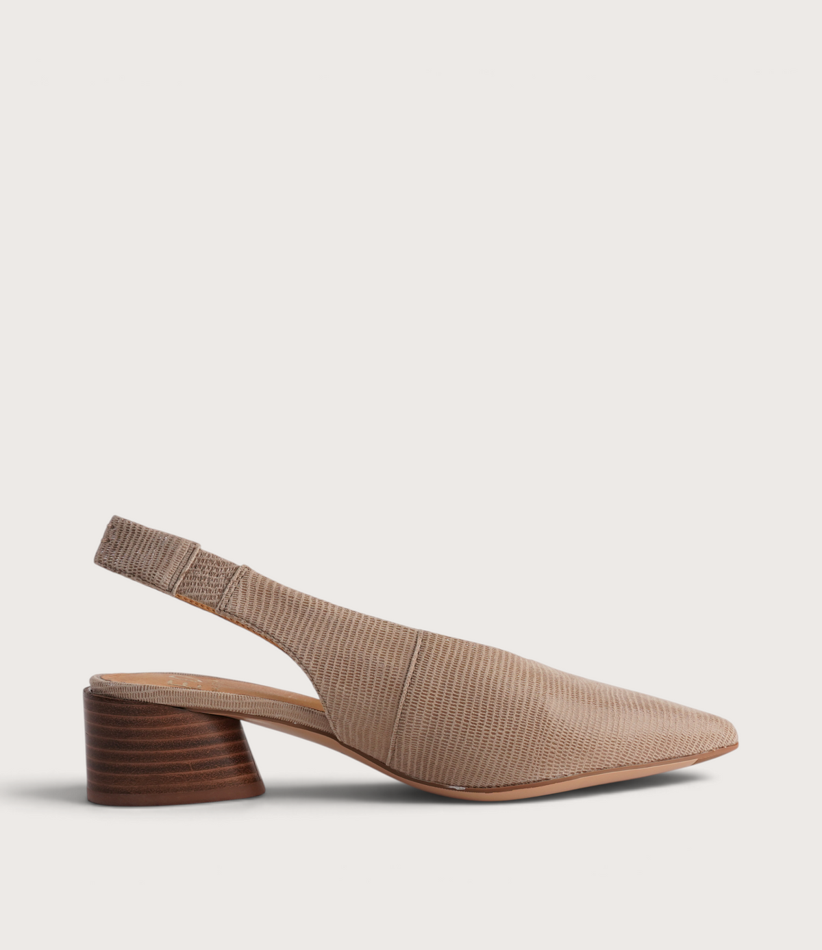 Hatti Sand Leather Heels