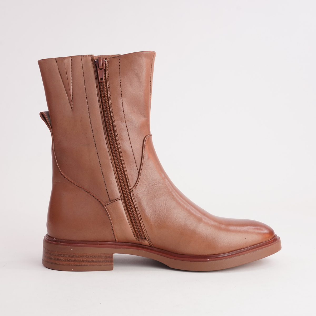 Blanca Brandy Leather Boots
