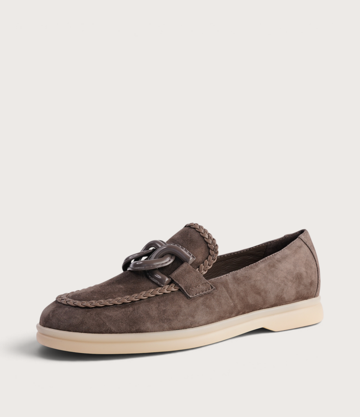 Linxea Hot Choc Suede Loafers - DJANGO AND JULIETTE | Shouz