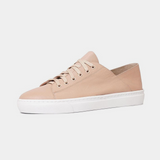 Oskher Dark Nude Leather Sneakers