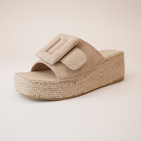 VI-7531 - Arena Suede Leather Wedges