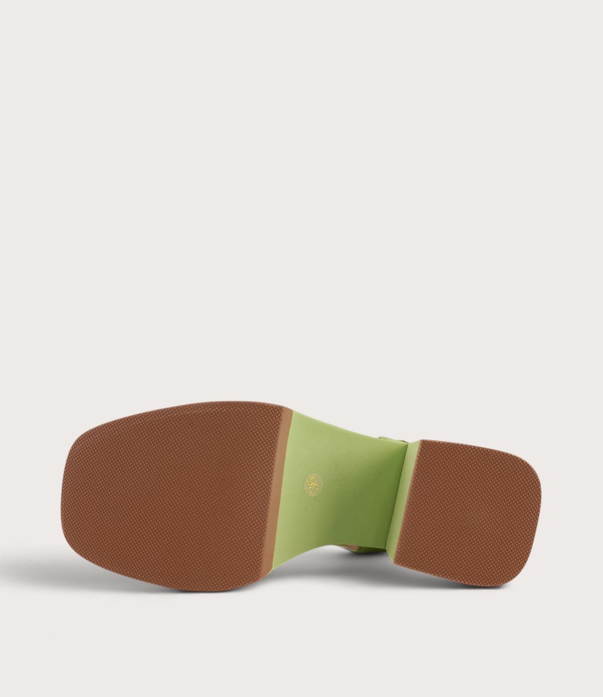 Jemi Light Citrus Leather Heels