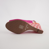 Bryce Fuschia Nubuck Leather Heels